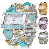 Assinta colorido Jewel Feminino de Ouro